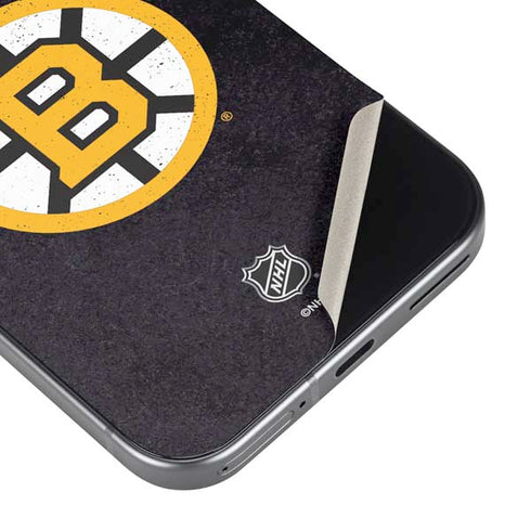 NHL Boston Bruins Distressed Google Pixel 9 Skin